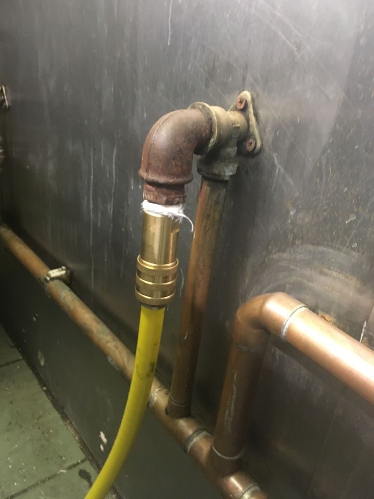 Rapid Plumbing and Build repairing a leaking pipe on an emergency call-out in Sheffield